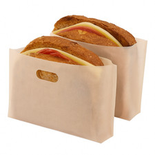 Reusable Toaster Bags – Non-Stick Toasted Sandwiches Eco-toastie 1/5/10-Pack