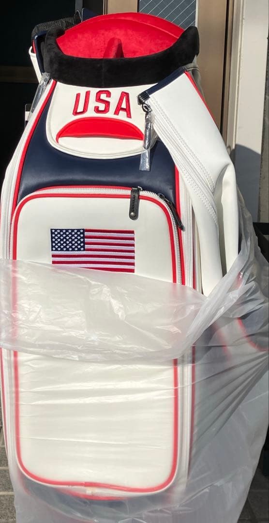 VESSEL USA 2019 Presidents Cup Staff bag cart bag golf bag rare