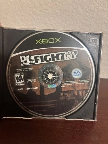 Def Jam: Fight for NY (Xbox, 2004) - Disc Only