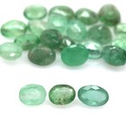 8.80ct 22pc Natural Bright Emerald Green Oval Lot Vivid Gems Jewelry! — photo 3