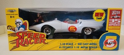 2003 ERTL Speed Racer MACH 5 Speed Racer 1:18 Diecast American Muscle NIB