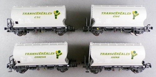 Makette 4603 HO SNCF 4 Transcerealwagen Ctc Ciwc Ermewa Sigma ohne Karton