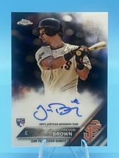 2016 Topps Chrome Autograph Rookie #RA-TB Trevor Brown RC Rookie