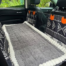 Dog Car Seat Cover for Back Seat, Big Dog Bed for Car, Suitable for Back Seat...