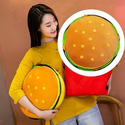 Hamburger gefüllte Kissen Kissen Geschenk Foto Prop Home Cheeseburger