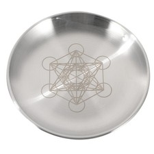 Alter Tray Fire Proof Plate Spell Metal Trays for Rituals Centerpiece