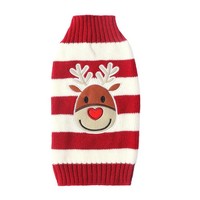 Weihnachten Hund Pullover, Winter Warmer Hund Katze Pullover Kleidung Haustie...