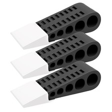 Rutschfeste Gummi Türstopper Keile für Home Office und Schule Böden