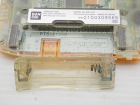 AS IS-WonderSwan Color Console (WSC-001 / Crystal Orange) WonderSw 9000025193665