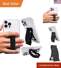 PRO Phone Grip - Silicone Phone Strap - Magnetic Phone Mount and Kickstand f...