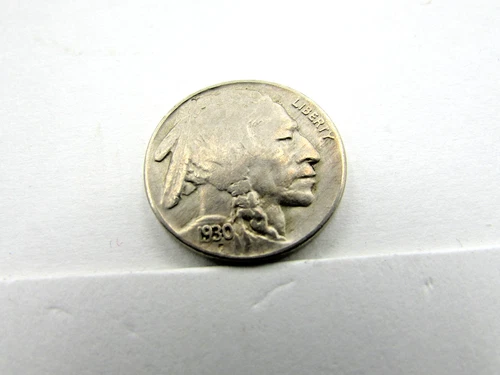 1930  BUFFALO  NICKEL.  CHOICE.!!