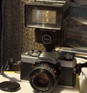 Minolta XG 1 Not Tested  35 Mm With Flash Unit