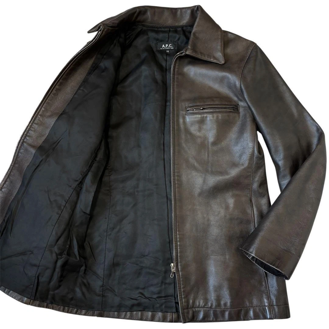 APC Leather Outer Shell Coats, Jackets & Vests for Men for Sale