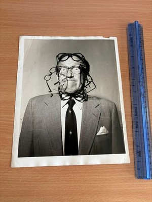 Ein Original Vintage TV Times Werbedruck von Arthur Askey (Komiker).