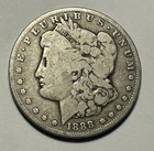 1888 S MORGAN DOLLAR VG-F