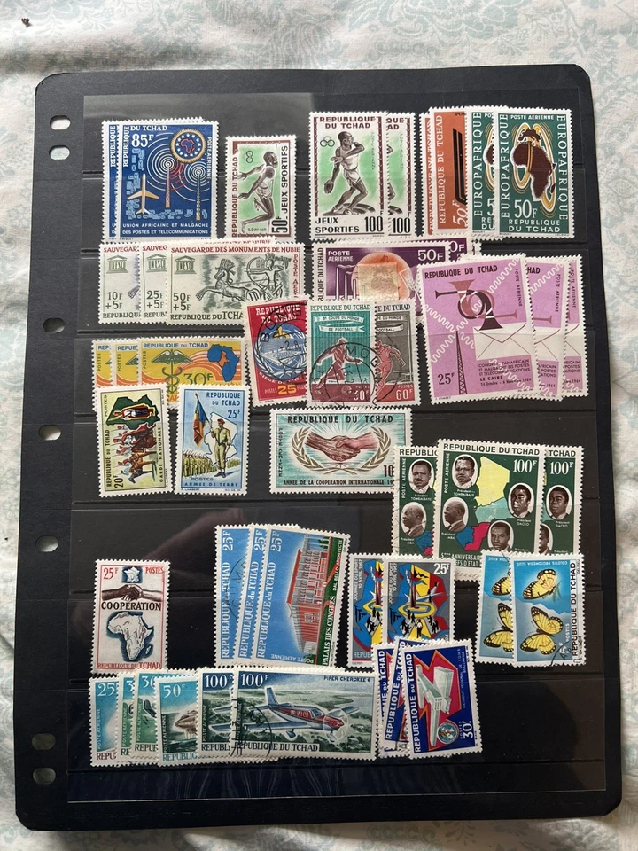 Chad mostly MNH stamp collection. - image 3 of 4