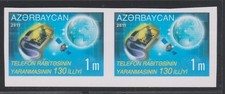 Azerbaijan 2011 Telephone Communication MNH aXF/S Imperforate Pair A1379