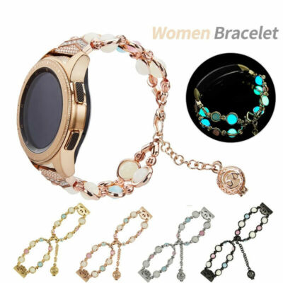 Women Pearl Strap Band For Samsung Galaxy Wacth 3 45mm/Gear S3/Galaxy Watch 46mm