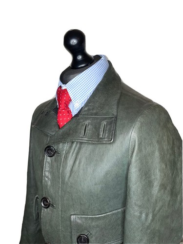 BOTTEGA VENETA GIACCA BOMBER IN PELLE DI LUSSO DI DESIGN: 36R - Foto 3 di 12
