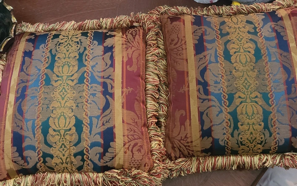 Beautiful Decorative Throw Pillows (Set of 3) China  Art (Set Of 3) - Image 3 of 4