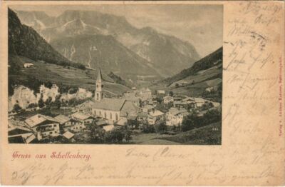 Old postcard postcard Schellenberg - total view GERMANY (1065909)