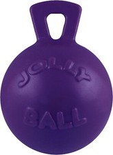 Jolly Pets Tug-n-Toss Heavy Duty Dog Toy Ball with Handle 6 Inches Medium New