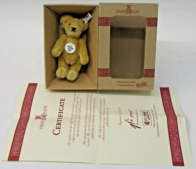 1997 STEIFF CLUB TEDDY BEAR 3.5
