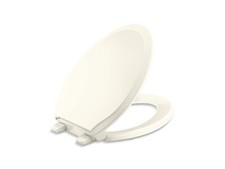 Kohler Quiet Close Elongated Toilet Seat Biscuit Rutledge No Slam Design
