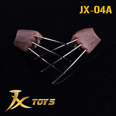 JXtoys 1:6 Flexible JX04A fist claw hand type For Wolverine UnZC