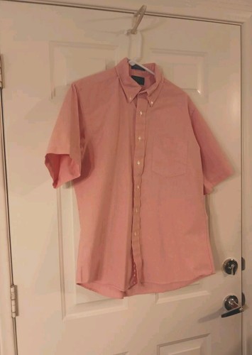 Cambridge Classics Mervyns Men's 2-Ply Oxford Short Sleeve Button Down Shirt 16 - Picture 2 of 4