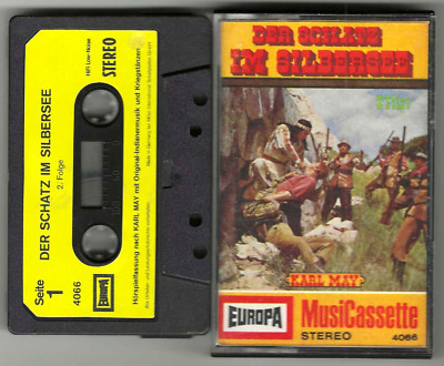 MC Kassette Karl May DER SCHATZ IM SILBERSEE  Folge 2 EUROPA 4066 alt & rar