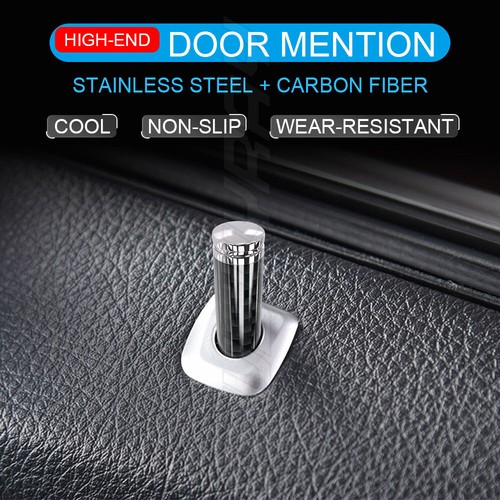 Carbon Fiber Aluminum Auto Interior Door Lock Pins Knob Trim For BMW Series 4PC- - Bild 8 von 12