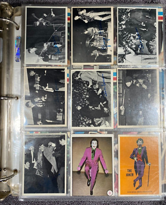 CELEBRITY ARTIST MOVIES MUSIC ACTORS VINTAGE TRADING CARDS BINDER ...