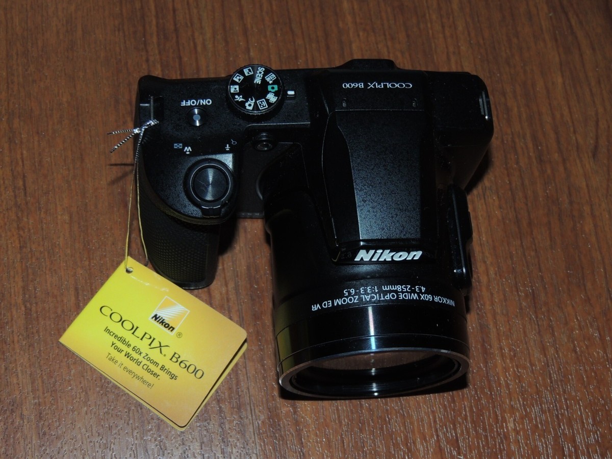 Nikon COOLPIX B600 本体 付属品付き【動作確認済】 ⚠️ New Cond Nikon Coolpix B600 16.0 MP ⚠️ BLACK
