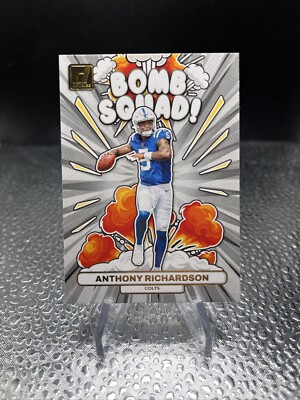 2023 Panini Donruss Football Anthony Richardson Bomb Squad #BS-1 Colts