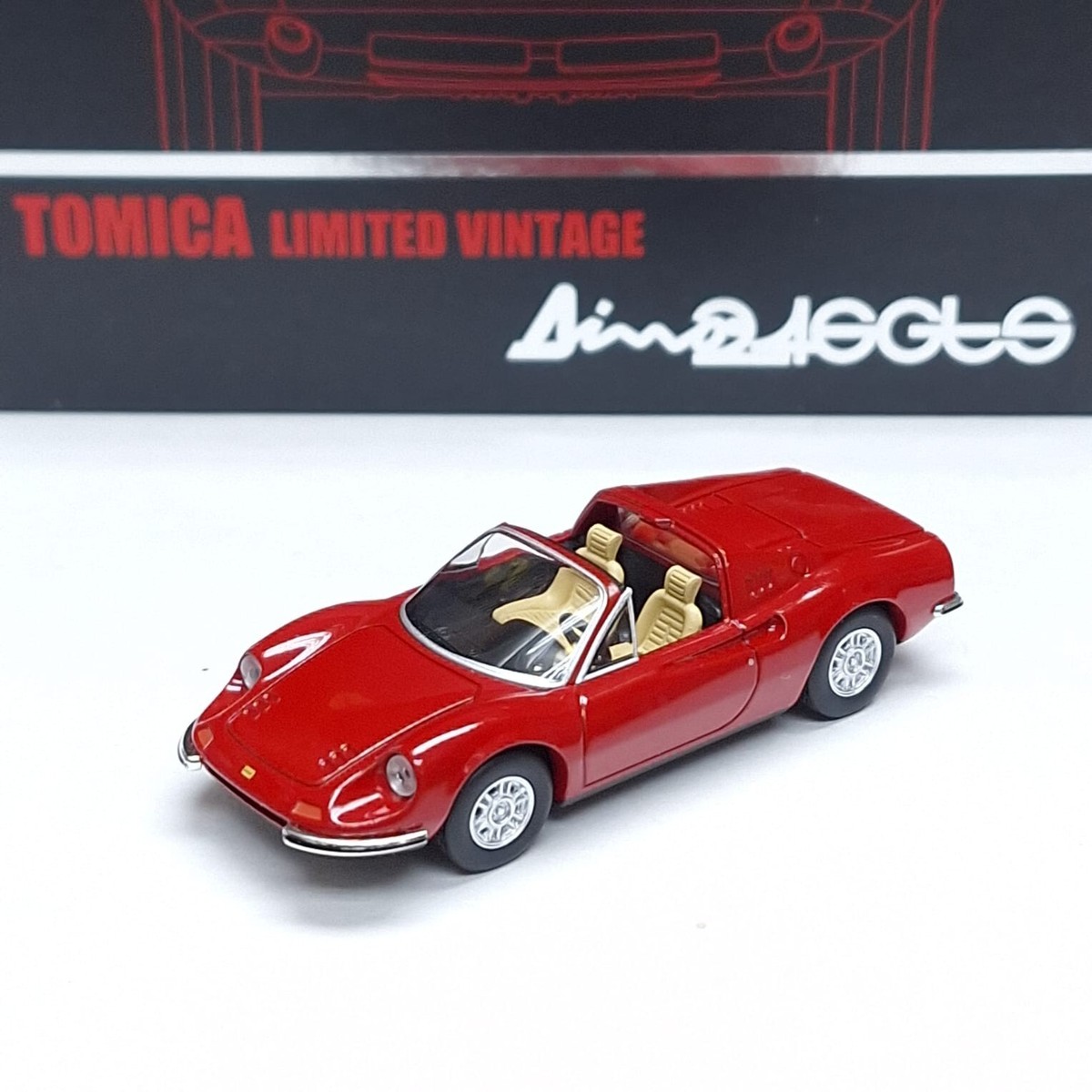 ミニカー TOMICA LIMITED VINTAGE Dino 246GT Type E TOMICA LIMITED VINTAGE NEO 1/64] Ferrari Dino 246gt Type E