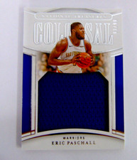 2019-20 Panini National Treasures Colossal Materials /99 Eric Paschall Rookie RC