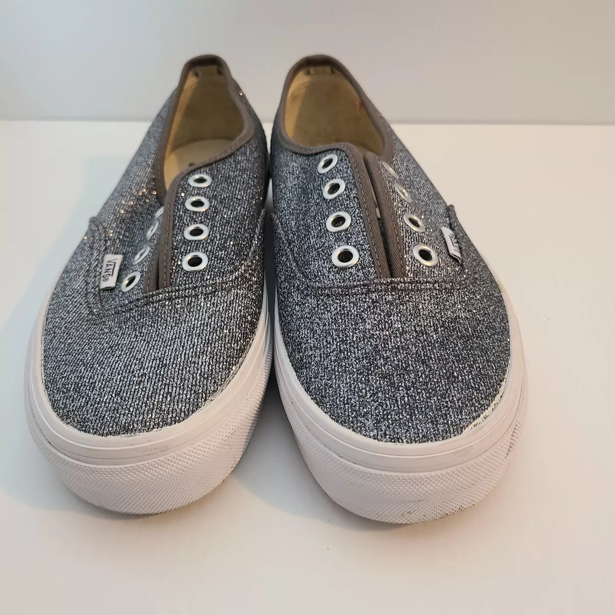 Silver store vans womens