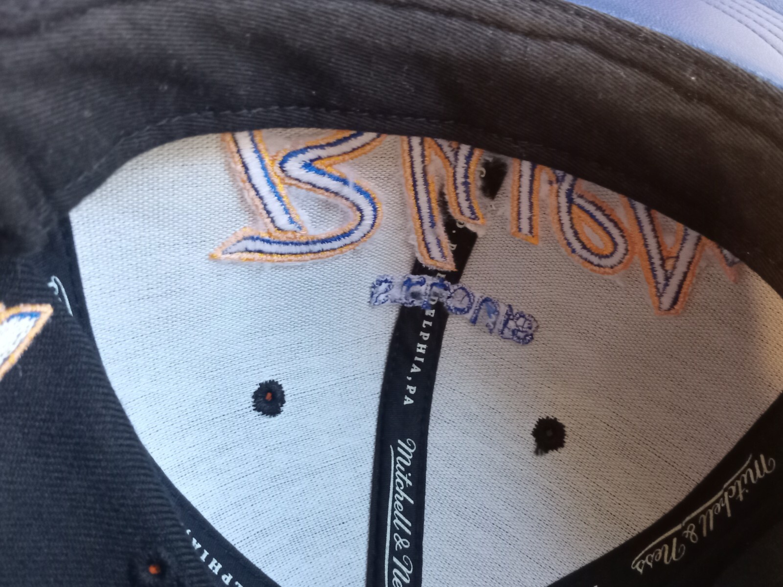 JUST DON Python Yellow Brim Snapback Hat St Louis… - image 4