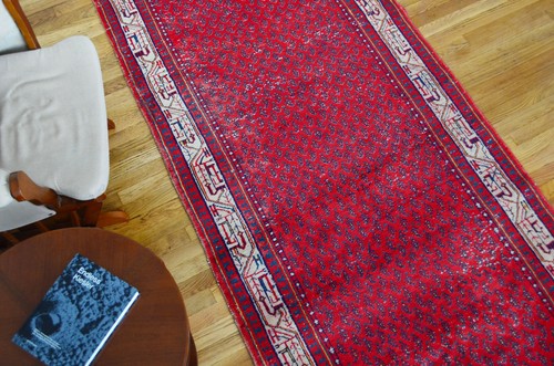 4x11 Oriental Vintage Hand Knotted Traditional Wool Runner Area Rug Geometric - Picture 9 of 10