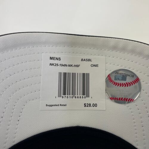 New York Yankees Bronx Nike Classic99 Performance Snapback Gorra Gorra Azul Marino Blanco - Imagen 9 de 9