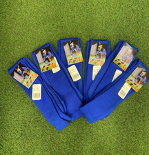 Russell Athletic All-Sport Polyester Tube Socks Adult 6 pair Royal Blue Large