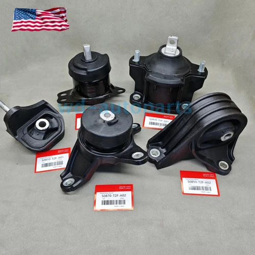 5PCS Engine Motor & Trans Mount For Honda Accord 2.4L 2013-2017 Auto Trans - Picture 5 of 8