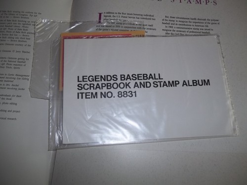 USA Briefmarken #8831 Baseball, Sammelalbum und Briefmarkenalbum - Bild 2 von 5