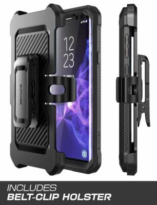 For Samsung Galaxy S9+ Plus Genuine SUPCASE Holster Case Shockproof Screen Cover