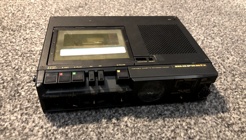 (with issues) rare Marantz PMD-201 Vintage Compact Portable Cassette Tape Machin