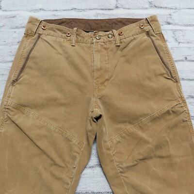 パンツ Ralph Lauren MODERN GI Suspenders Ralph Lauren Purple Label Alligator-Trimmed Suspenders