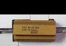 LOT OF  10  NEW DALE / VISHAY Wirewound Resistor Chassis Mount 2.5  1 25W