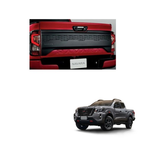 Fits Nissan Navara Pro-4X Pickup 4x4 2021 22 Rear Tailgate Outer Lid Cover - Picture 4 of 6