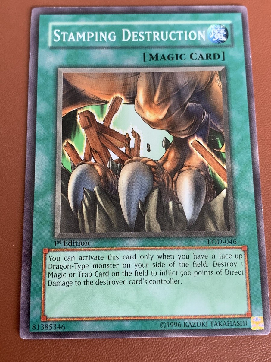 Yu-Gi-Oh! TCG - Stamping Destruction - LOD-046 - Common - 1st Edition |  eBay UK